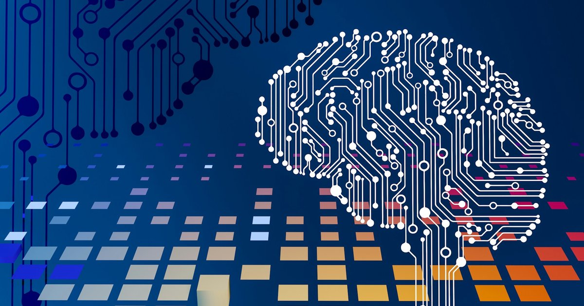 Ilustración conceptual de un cerebro integrado en una placa de circuito, representando la convergencia de inteligencia artificial y procesamiento digital