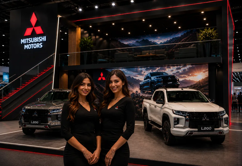 Mitsubishi Motors — stand for international automotive event
